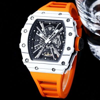 Richard Mille RM12-01 White carbon fiber and quartz fiber diameter 45mm Watch